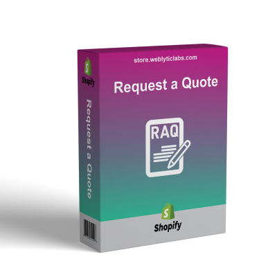 Shopify Request a Quote